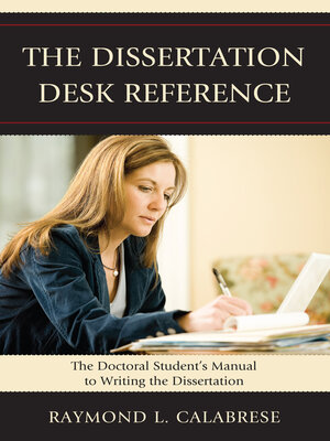 cover image of The Dissertation Desk Reference